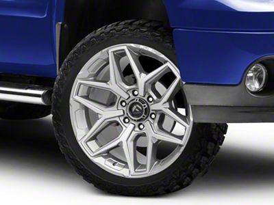 Fuel Wheels Flux Platinum 6-Lug Wheel; 22x10; -18mm Offset (07-13 Sierra 1500)