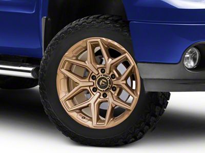 Fuel Wheels Flux Platinum Bronze 6-Lug Wheel; 20x10; -18mm Offset (07-13 Sierra 1500)