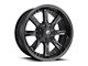 Fuel Wheels Hydro Matte Black 6-Lug Wheel; 20x9; 20mm Offset (07-13 Sierra 1500)