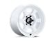 Fuel Wheels Hype Gloss White 6-Lug Wheel; 17x8.5; -10mm Offset (07-13 Sierra 1500)