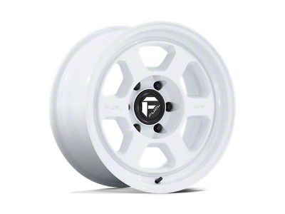 Fuel Wheels Hype Gloss White 6-Lug Wheel; 18x8.5; 10mm Offset (07-13 Sierra 1500)