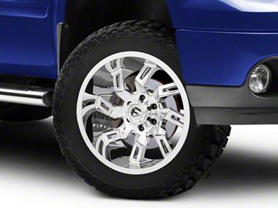 Fuel Wheels Lockdown Chrome 6-Lug Wheel; 20x10; -18mm Offset (07-13 Sierra 1500)