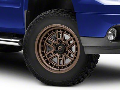 Fuel Wheels Nitro Matte Bronze 6-Lug Wheel; 17x9; 1mm Offset (07-13 Sierra 1500)