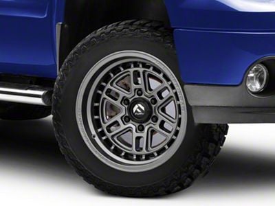 Fuel Wheels Nitro Matte Gunmetal 6-Lug Wheel; 20x9; 1mm Offset (07-13 Sierra 1500)