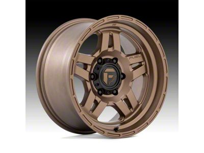 Fuel Wheels Oxide Matte Bronze 6-Lug Wheel; 17x8.5; -10mm Offset (07-13 Sierra 1500)