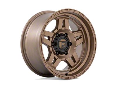 Fuel Wheels Oxide Matte Bronze 6-Lug Wheel; 17x8.5; 1mm Offset (07-13 Sierra 1500)