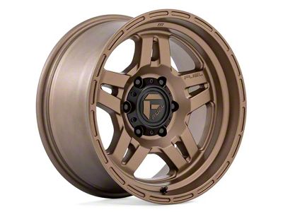 Fuel Wheels Oxide Matte Bronze 6-Lug Wheel; 17x9; -38mm Offset (07-13 Sierra 1500)