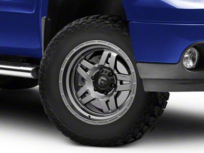 Fuel Wheels Oxide Matte Gunmetal 6-Lug Wheel; 17x9; -38mm Offset (07-13 Sierra 1500)