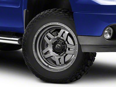 Fuel Wheels Oxide Matte Gunmetal 6-Lug Wheel; 18x9; -12mm Offset (07-13 Sierra 1500)