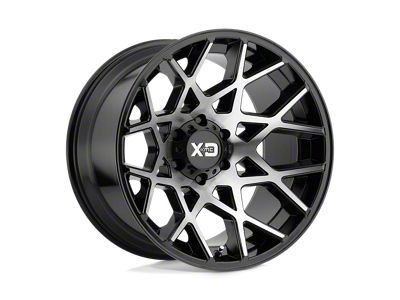 Fuel Wheels Piston Matte Bronze with Gloss Black Lip 6-Lug Wheel; 22x9.5; 20mm Offset (07-13 Sierra 1500)