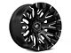 Fuel Wheels Quake Gloss Black Milled 6-Lug Wheel; 20x10; -18mm Offset (07-13 Sierra 1500)