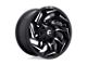 Fuel Wheels Reaction Gloss Black Milled 6-Lug Wheel; 22x10; -18mm Offset (07-13 Sierra 1500)