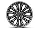 Fuel Wheels Rebar Matte Gunmetal 6-Lug Wheel; 20x9; 20mm Offset (07-13 Sierra 1500)