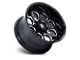 Fuel Wheels Scepter Gloss Black Milled 6-Lug Wheel; 22x12; -44mm Offset (07-13 Sierra 1500)