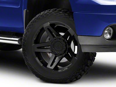 Fuel Wheels SFJ Matte Black 6-Lug Wheel; 20x12; -44mm Offset (07-13 Sierra 1500)