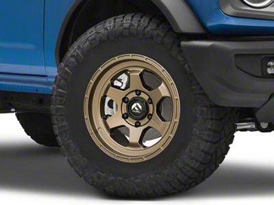 Fuel Wheels Shok Matte Bronze 6-Lug Wheel; 17x10; -18mm Offset (07-13 Sierra 1500)