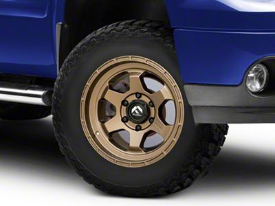 Fuel Wheels Shok Matte Bronze 6-Lug Wheel; 17x10; -18mm Offset (07-13 Sierra 1500)