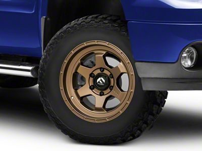 Fuel Wheels Shok Matte Bronze 6-Lug Wheel; 17x9; 20mm Offset (07-13 Sierra 1500)