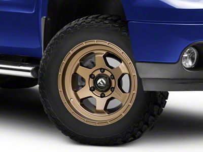 Fuel Wheels Shok Matte Bronze 6-Lug Wheel; 18x9; -12mm Offset (07-13 Sierra 1500)