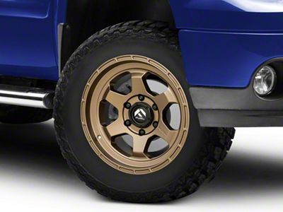 Fuel Wheels Shok Matte Bronze 6-Lug Wheel; 18x9; 1mm Offset (07-13 Sierra 1500)