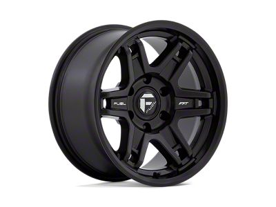 Fuel Wheels Slayer Matte Black 6-Lug Wheel; 18x8.5; -15mm Offset (07-13 Sierra 1500)