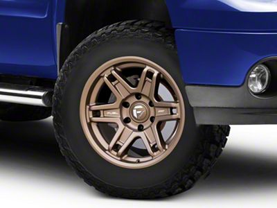 Fuel Wheels Slayer Matte Bronze 6-Lug Wheel; 17x8.5; 1mm Offset (07-13 Sierra 1500)