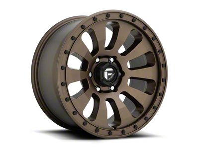 Fuel Wheels Tactic Matte Bronze 6-Lug Wheel; 20x9; 1mm Offset (07-13 Sierra 1500)