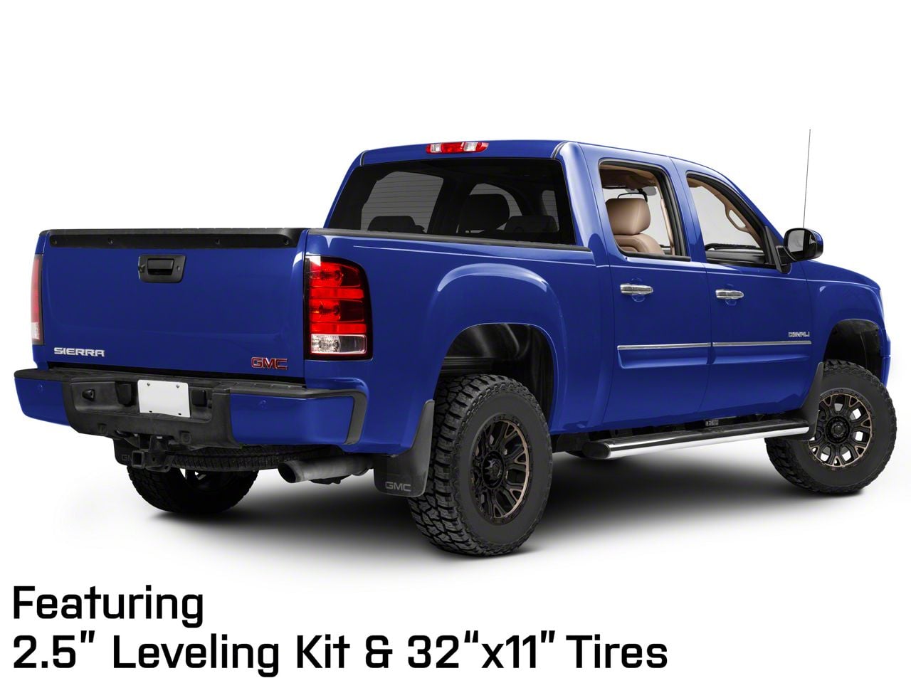 Fuel Wheels Sierra 1500 Traction Matte Black with Double Dark Tint 