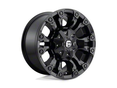 Fuel Wheels Vapor Matte Black 6-Lug Wheel; 22x10; -19mm Offset (07-13 Sierra 1500)