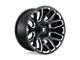 Fuel Wheels Warrior Gloss Black Milled 6-Lug Wheel; 20x10; -18mm Offset (07-13 Sierra 1500)