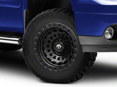 Fuel Wheels Zephyr Matte Black 6-Lug Wheel; 18x9; -12mm Offset (07-13 Sierra 1500)