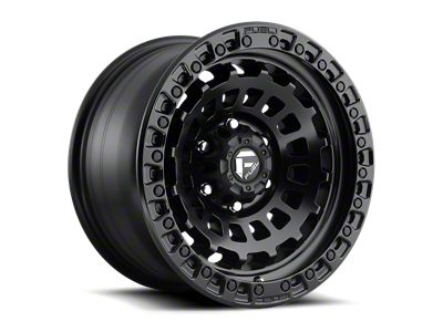 Fuel Wheels Zephyr Matte Black 6-Lug Wheel; 18x9; 1mm Offset (07-13 Sierra 1500)