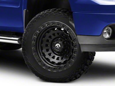 Fuel Wheels Zephyr Matte Black 6-Lug Wheel; 20x9; 20mm Offset (07-13 Sierra 1500)