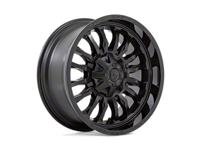 Fuel Wheels Arc Blackout 8-Lug Wheel; 22x12; -44mm Offset (11-14 Sierra 2500 HD)