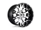 Fuel Wheels Assault Chrome with Gloss Black Lip 8-Lug Wheel; 22x10; -13mm Offset (11-14 Sierra 2500 HD)