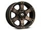 Fuel Wheels Beast Matte Black Double Dark Tint 8-Lug Wheel; 18x9; 1mm Offset (11-14 Sierra 2500 HD)