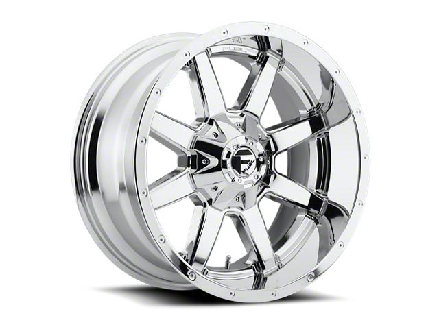 Fuel Wheels Maverick Chrome 8-Lug Wheel; 20x9; 20mm Offset (11-14 Sierra 2500 HD)