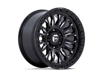 Fuel Wheels Rincon Gloss Black Milled 8-Lug Wheel; 20x10; -18mm Offset (11-14 Sierra 2500 HD)