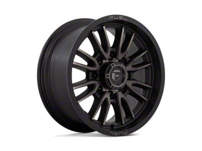 Fuel Wheels Clash Matte Black Double Dark Tint 8-Lug Wheel; 20x9; 20mm Offset (11-14 Sierra 3500 HD SRW)