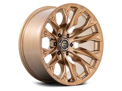 Fuel Wheels Flame Platinum Bronze 8-Lug Wheel; 20x9; 1mm Offset (11-14 Sierra 3500 HD SRW)