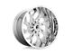 Fuel Wheels Runner Chrome 8-Lug Wheel; 22x12; -44mm Offset (11-14 Sierra 3500 HD SRW)