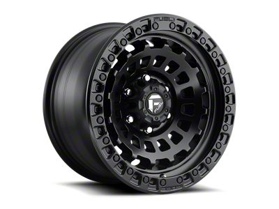 Fuel Wheels Zephyr Matte Black 8-Lug Wheel; 18x9; 1mm Offset (11-14 Sierra 3500 HD SRW)
