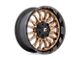 Fuel Wheels Arc Platinum Bronze with Black Lip 6-Lug Wheel; 22x12; -44mm Offset (07-13 Silverado 1500)