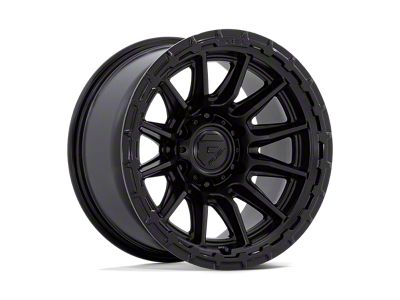 Fuel Wheels Baller Matte Black Double Dark Tint 6-Lug Wheel; 20x9.5; 30mm Offset (07-13 Silverado 1500)