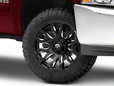 Fuel Wheels Blitz Gloss Black Milled 6-Lug Wheel; 20x10; -18mm Offset (07-13 Silverado 1500)
