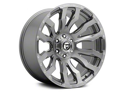 Fuel Wheels Blitz Platinum 6-Lug Wheel; 18x9; 20mm Offset (07-13 Silverado 1500)