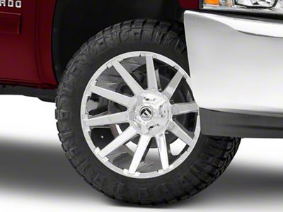 Fuel Wheels Contra Chrome 6-Lug Wheel; 20x10; -19mm Offset (07-13 Silverado 1500)
