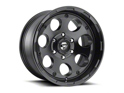 Fuel Wheels Enduro Matte Black 6-Lug Wheel; 18x9; 1mm Offset (07-13 Silverado 1500)