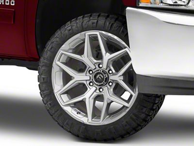 Fuel Wheels Flux Platinum 6-Lug Wheel; 22x9.5; 20mm Offset (07-13 Silverado 1500)
