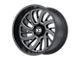 Fuel Wheels Flux Platinum Bronze 6-Lug Wheel; 22x9.5; 20mm Offset (07-13 Silverado 1500)